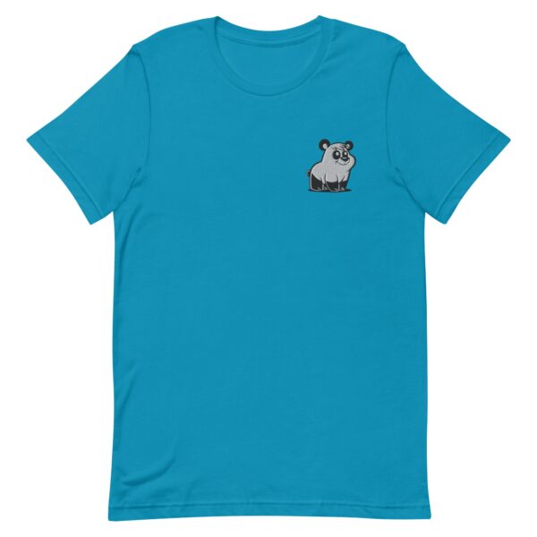 Aqua Classic Embroidered Pizzly Bear T-shirt