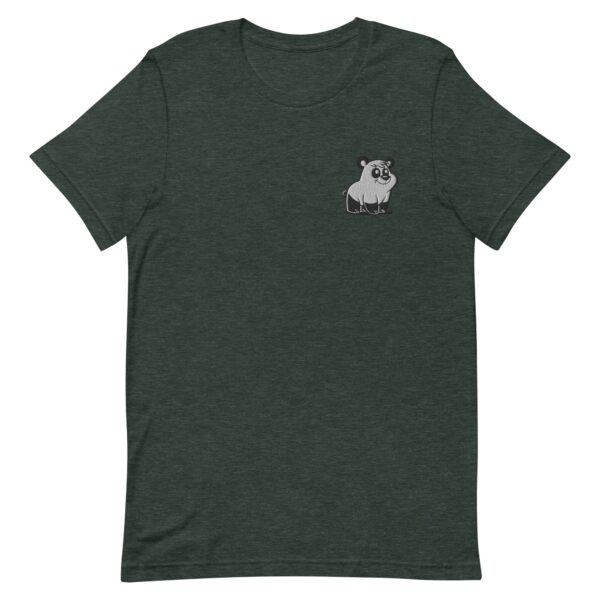 Heather Forest Classic Embroidered Pizzly Bear T-shirt