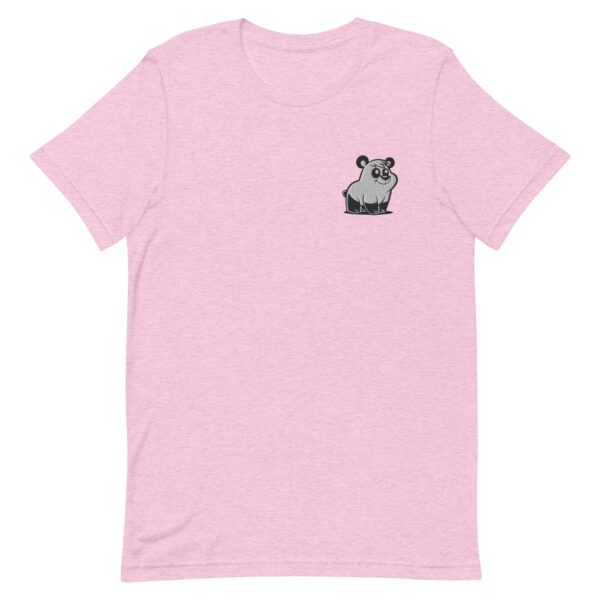 Heather Prism Lilac Classic Embroidered Pizzly Bear T-shirt