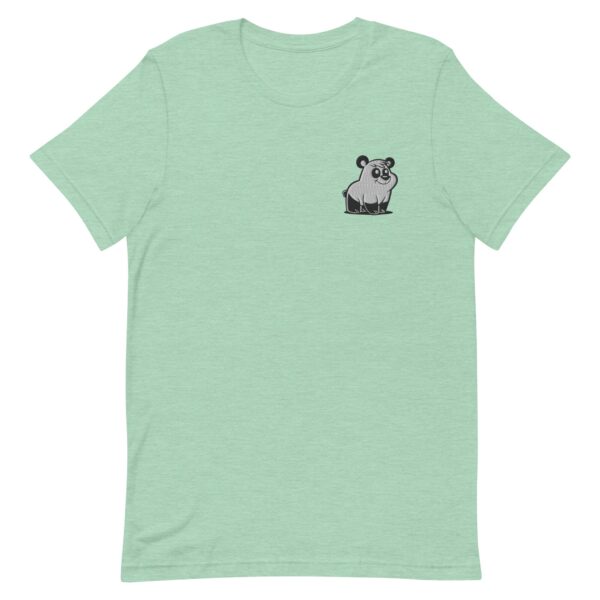 Heather Prism Mint Classic Embroidered Pizzly Bear T-shirt