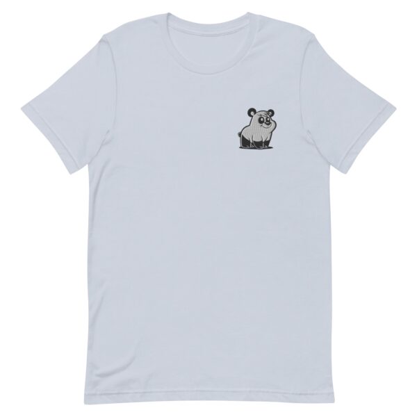 Light Blue Classic Embroidered Pizzly Bear T-shirt