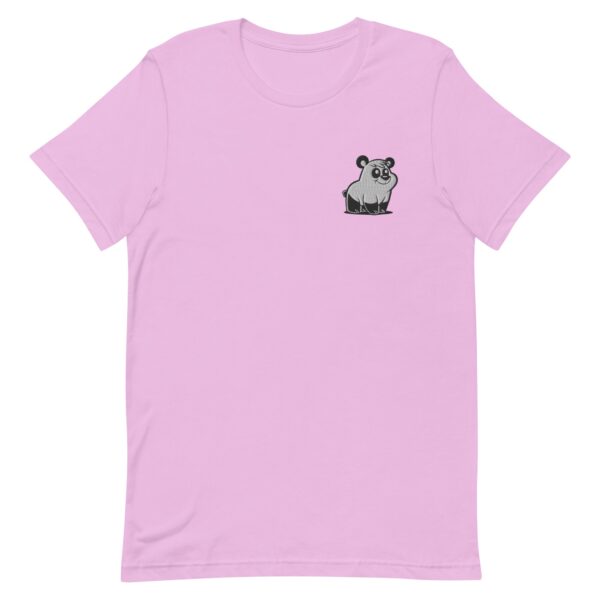 Lilac Classic Embroidered Pizzly Bear T-shirt