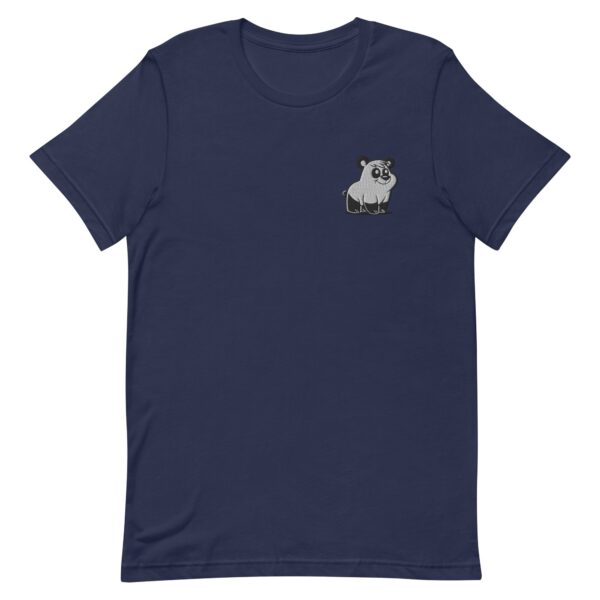 Navy Classic Embroidered Pizzly Bear T-shirt